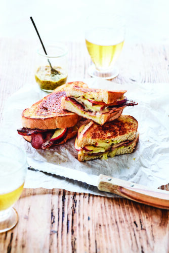 Refreshing spring menus featuring apples, cheese